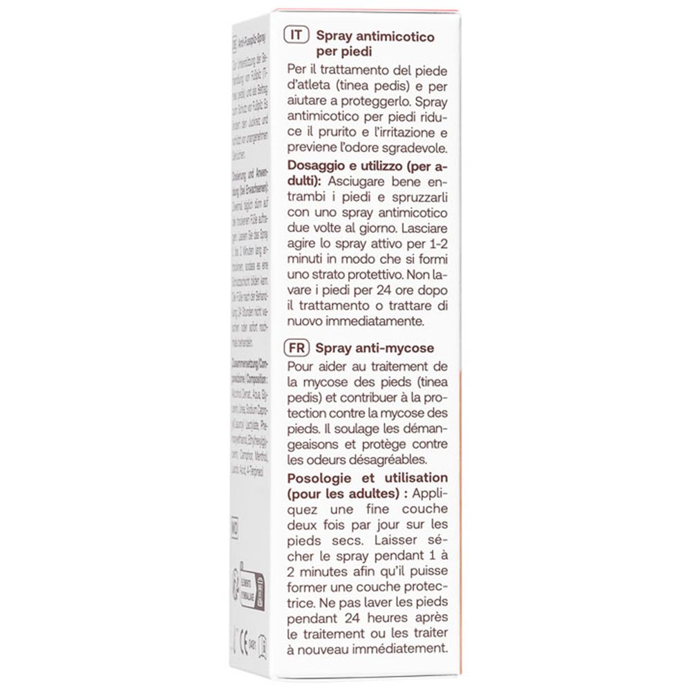 Redcare Spray Anti-Fongique pour les Pieds