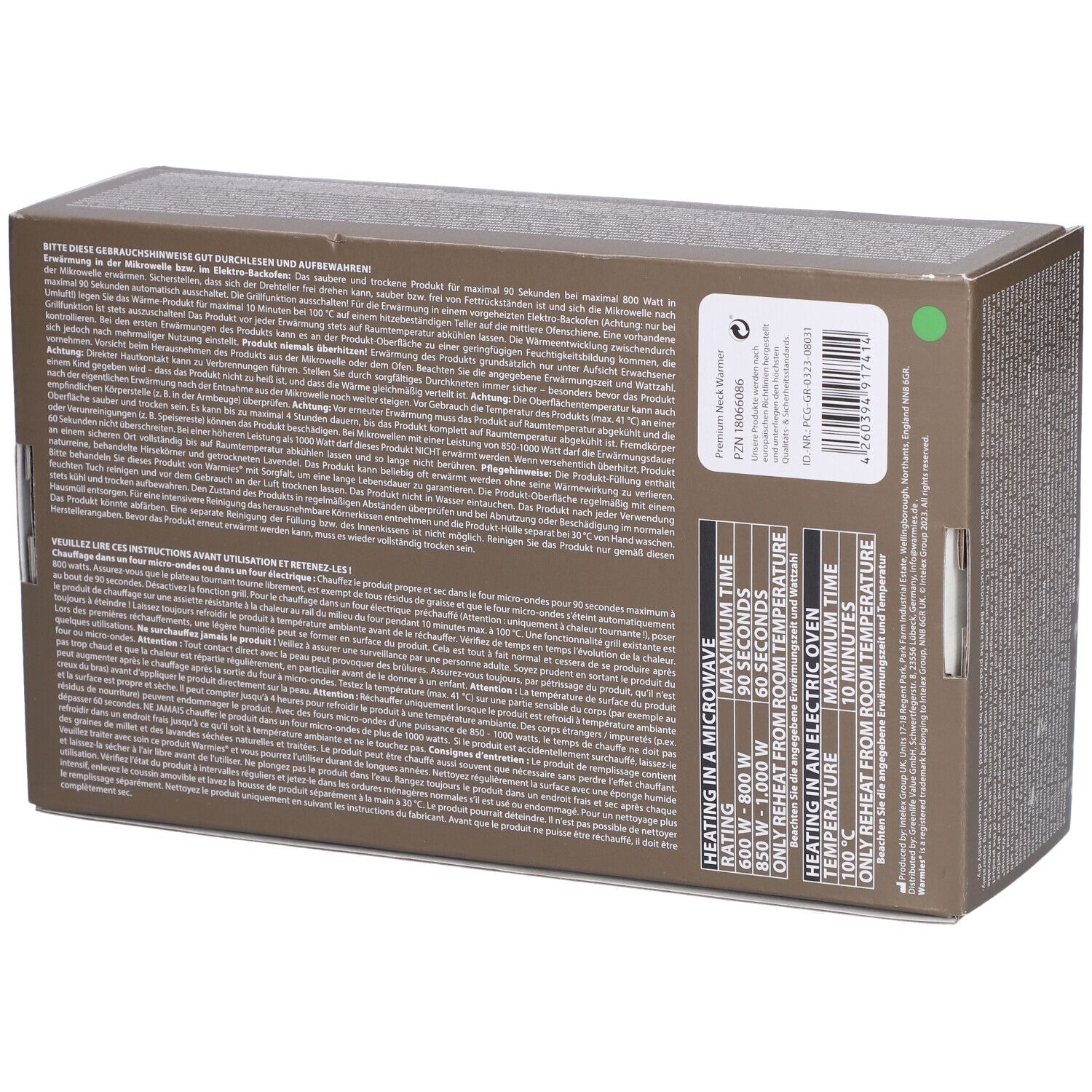 Cache-cou Warmies® Premium