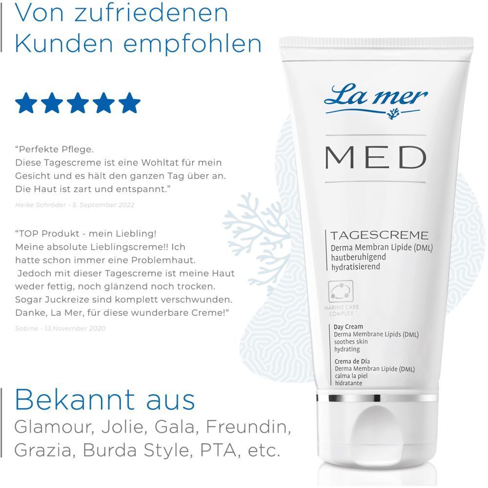 LA MER MED Tagescreme o.Parfum