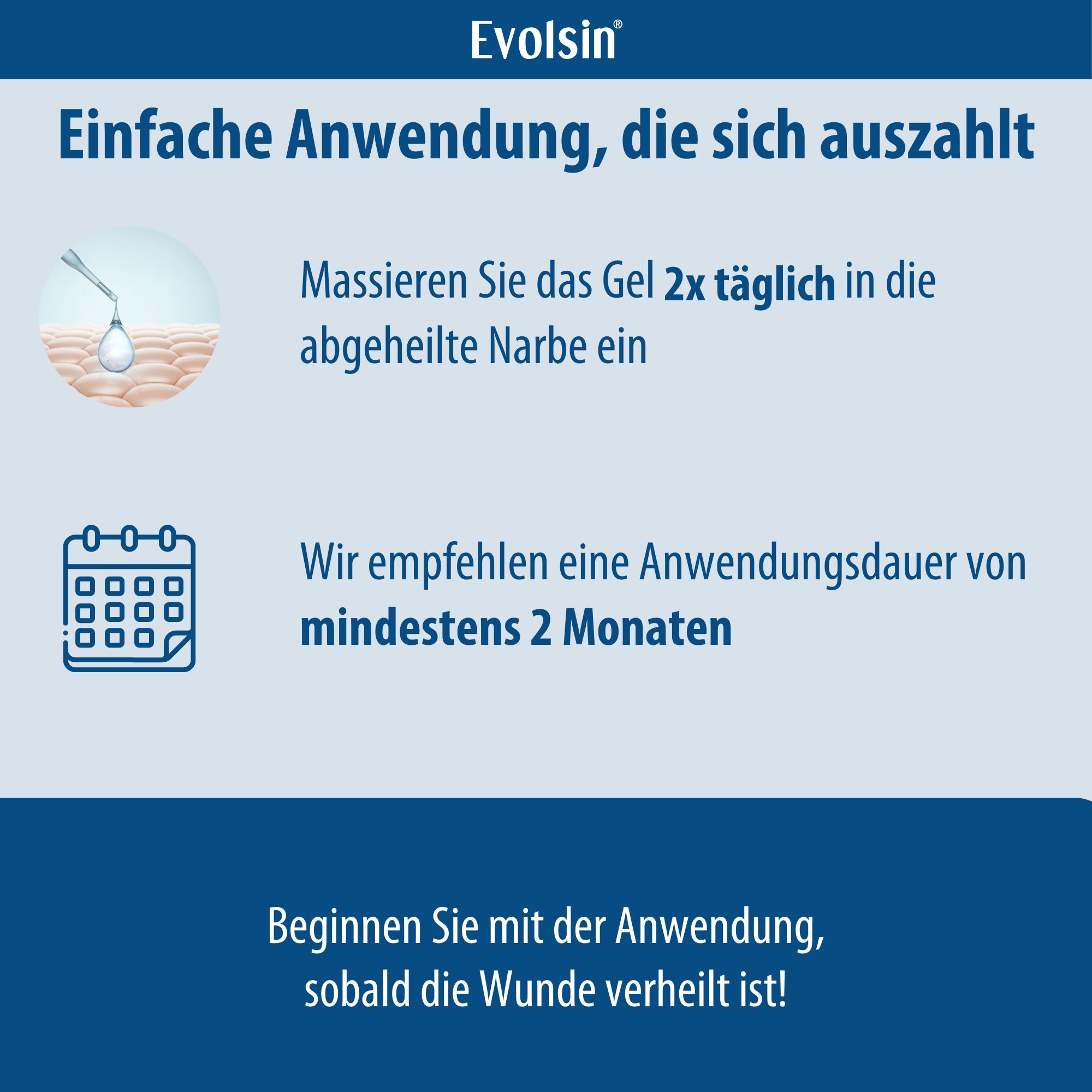 Gebruiksaanwijzing: Gel 2x daags in het litteken masseren. Min. 2 maanden gebruiken.