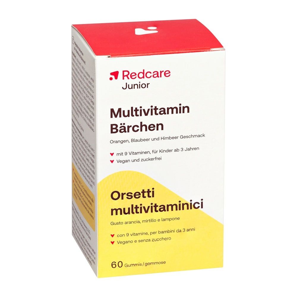 Redcare Junior Multivitamin Bärchen doos, 60 beertjes.