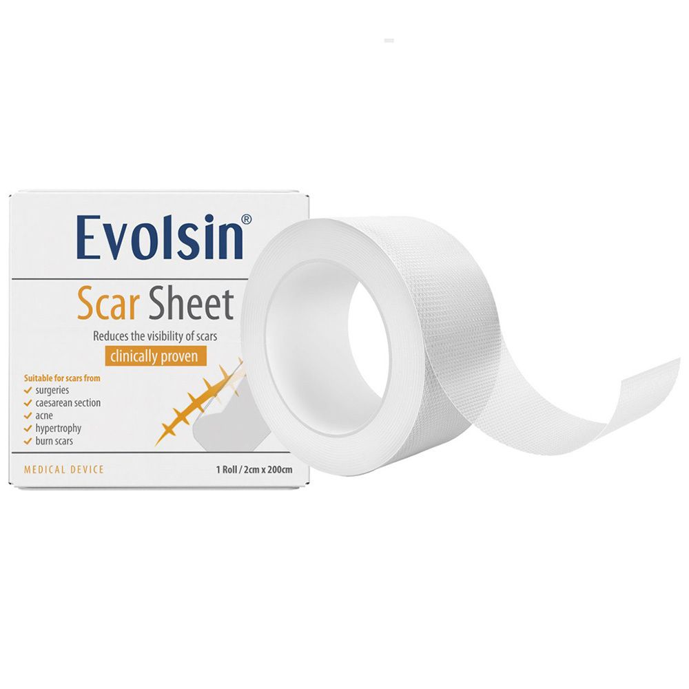 Evolsin littekenvel rol en verpakking.