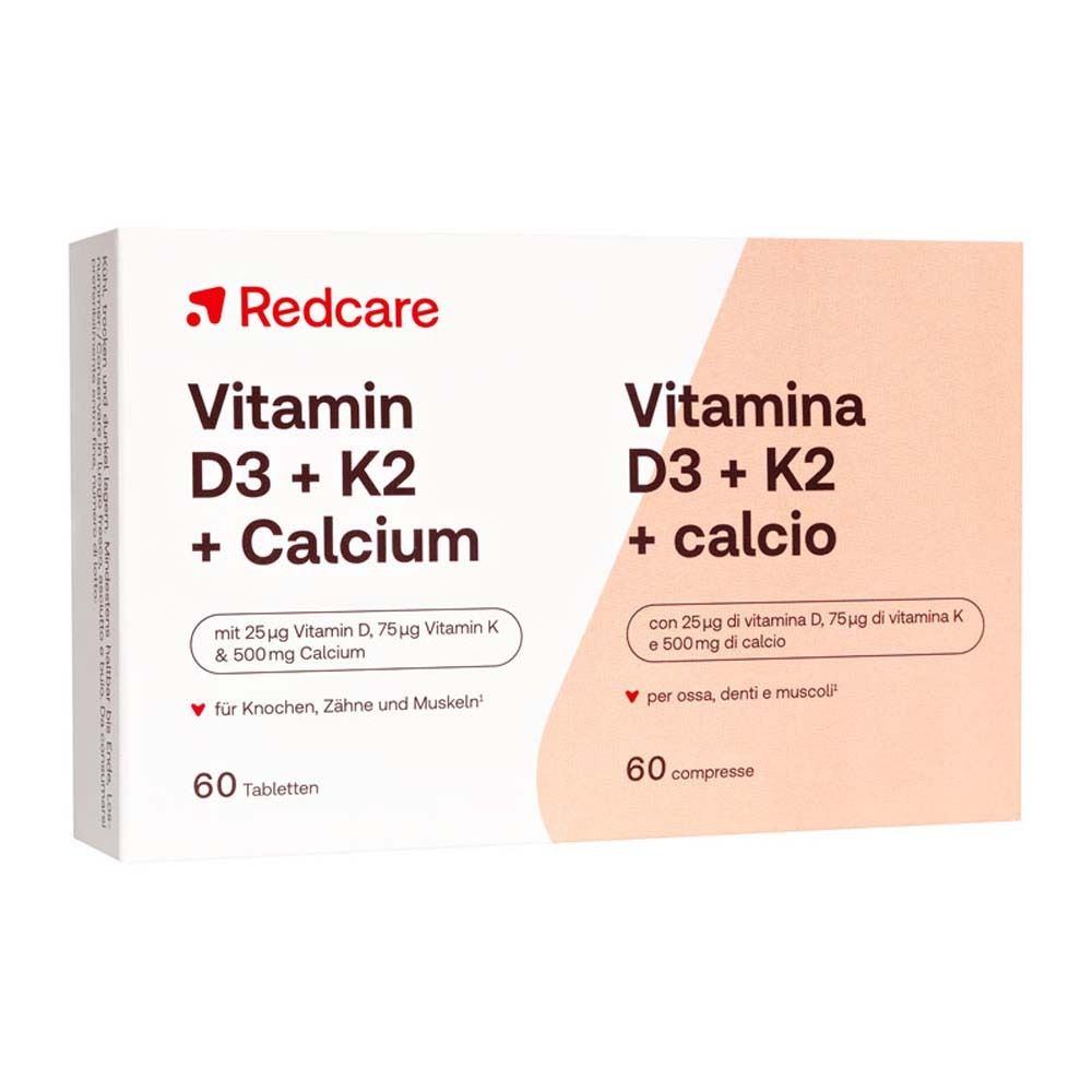 Redcare Vitamine D3 + K2 + Calcium