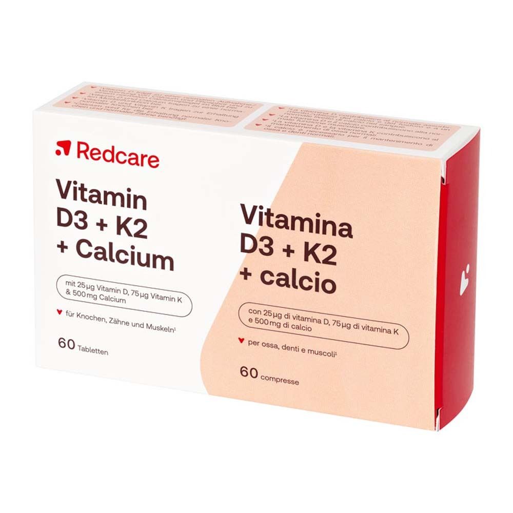 Redcare Vitamine D3 + K2 + Calcium