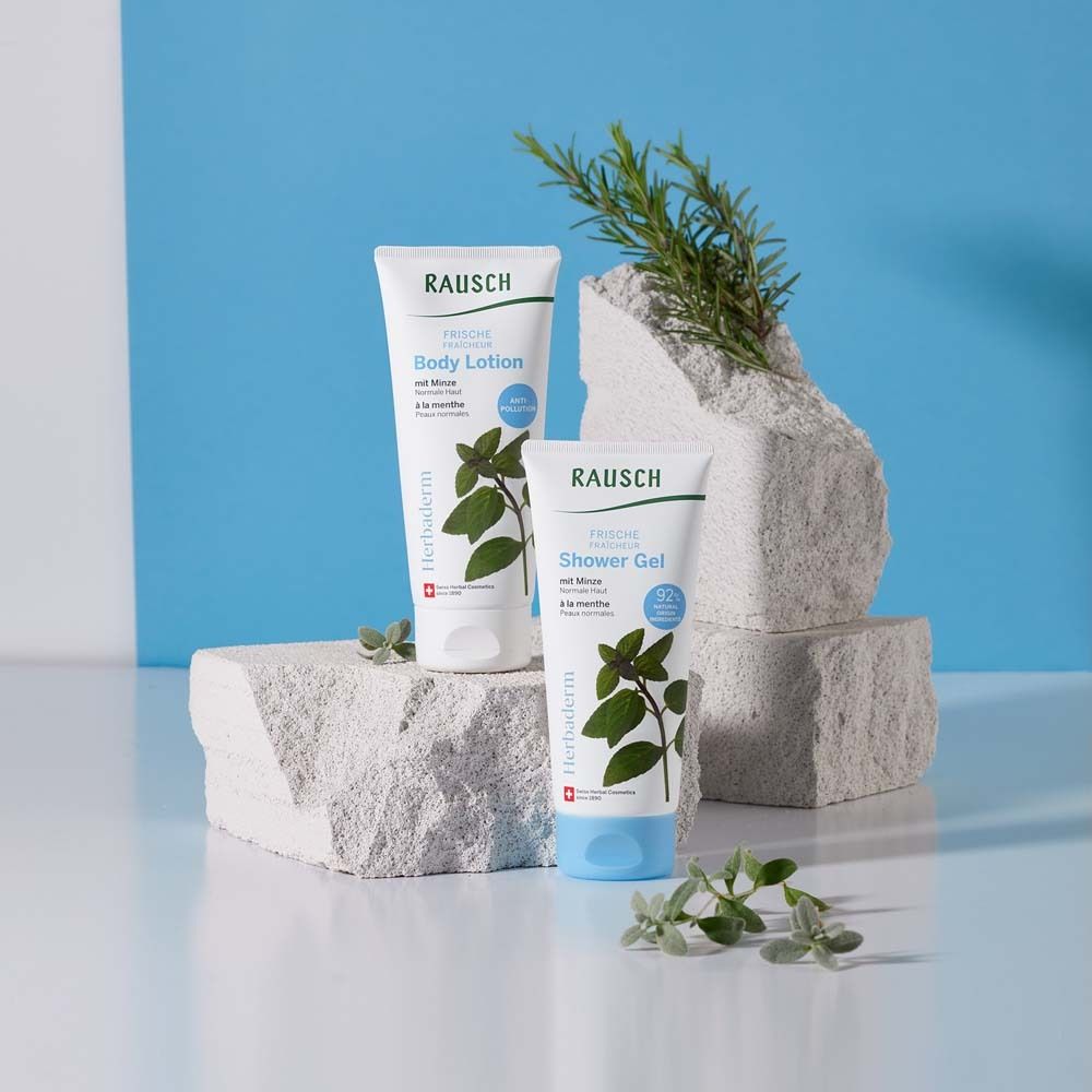 Twee tubes en een tak op stenen tegen een blauwe achtergrond.