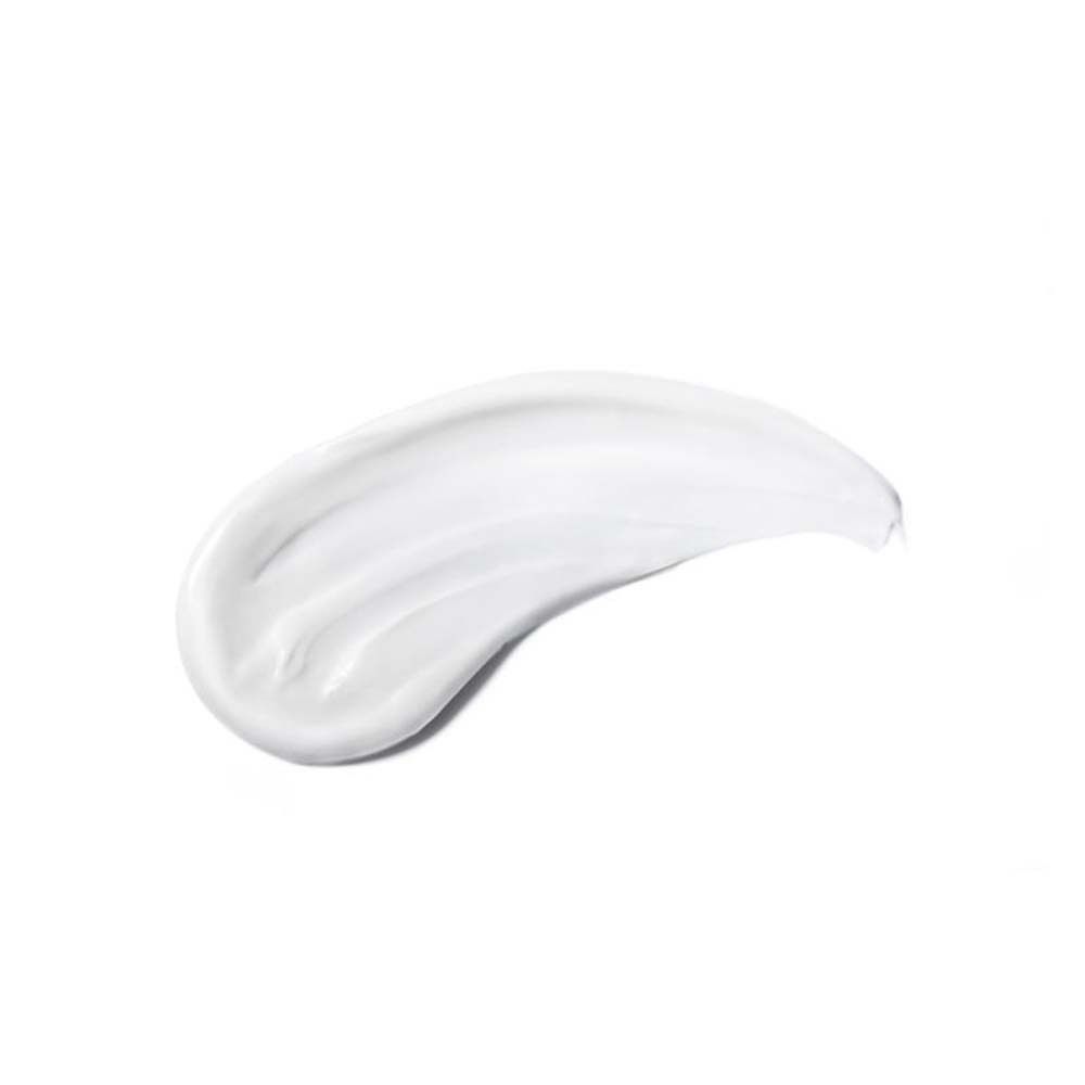 Éclaboussure de crème blanche. Texture visible.