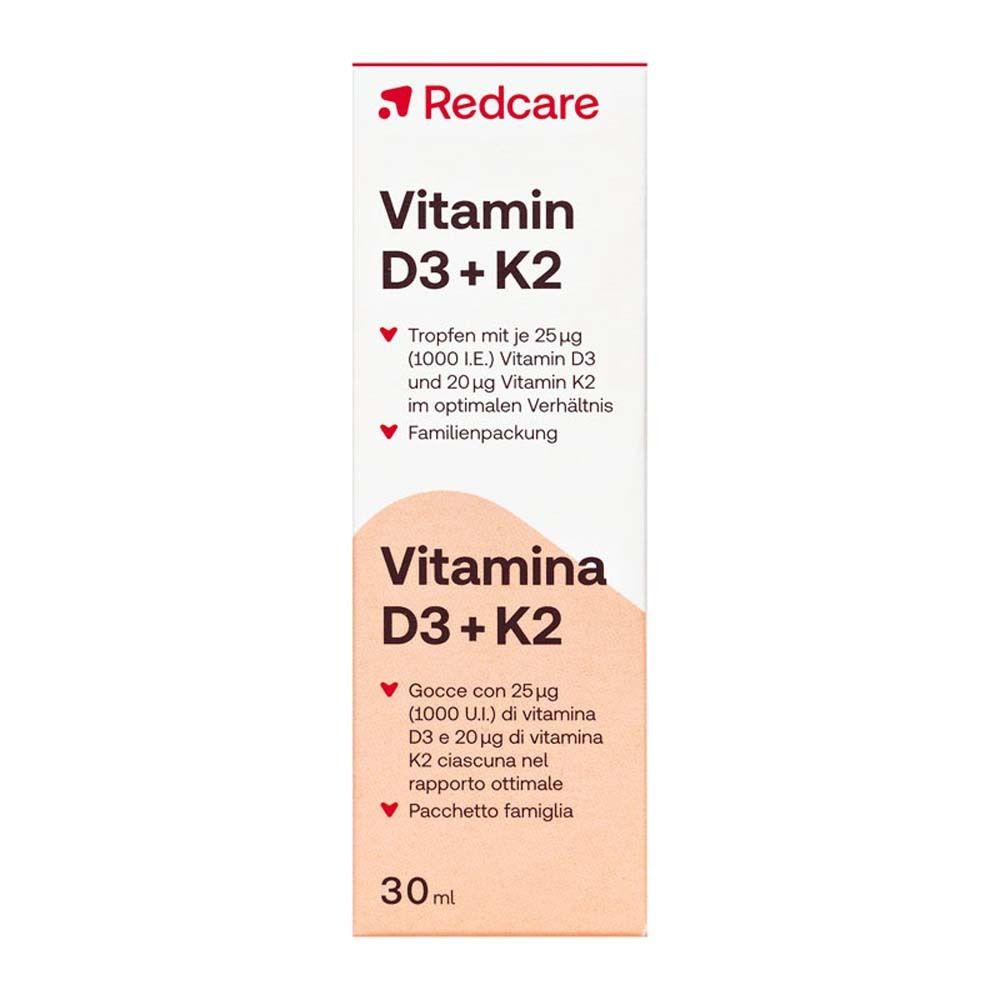 Redcare Vitamine D3 + K2