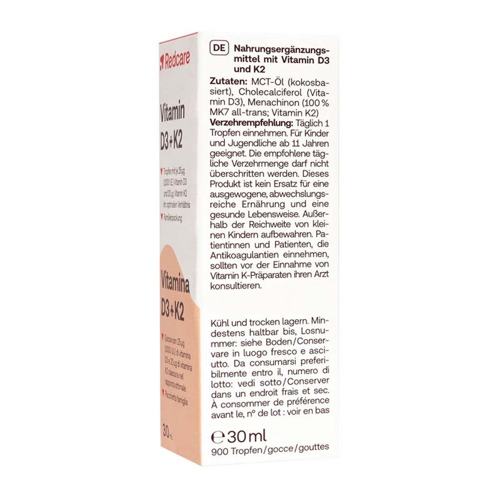 Redcare Vitamine D3 + K2