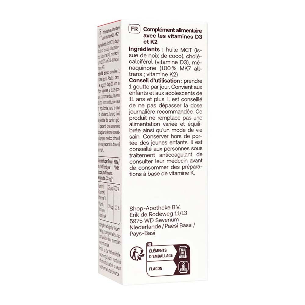 Redcare Vitamine D3 + K2