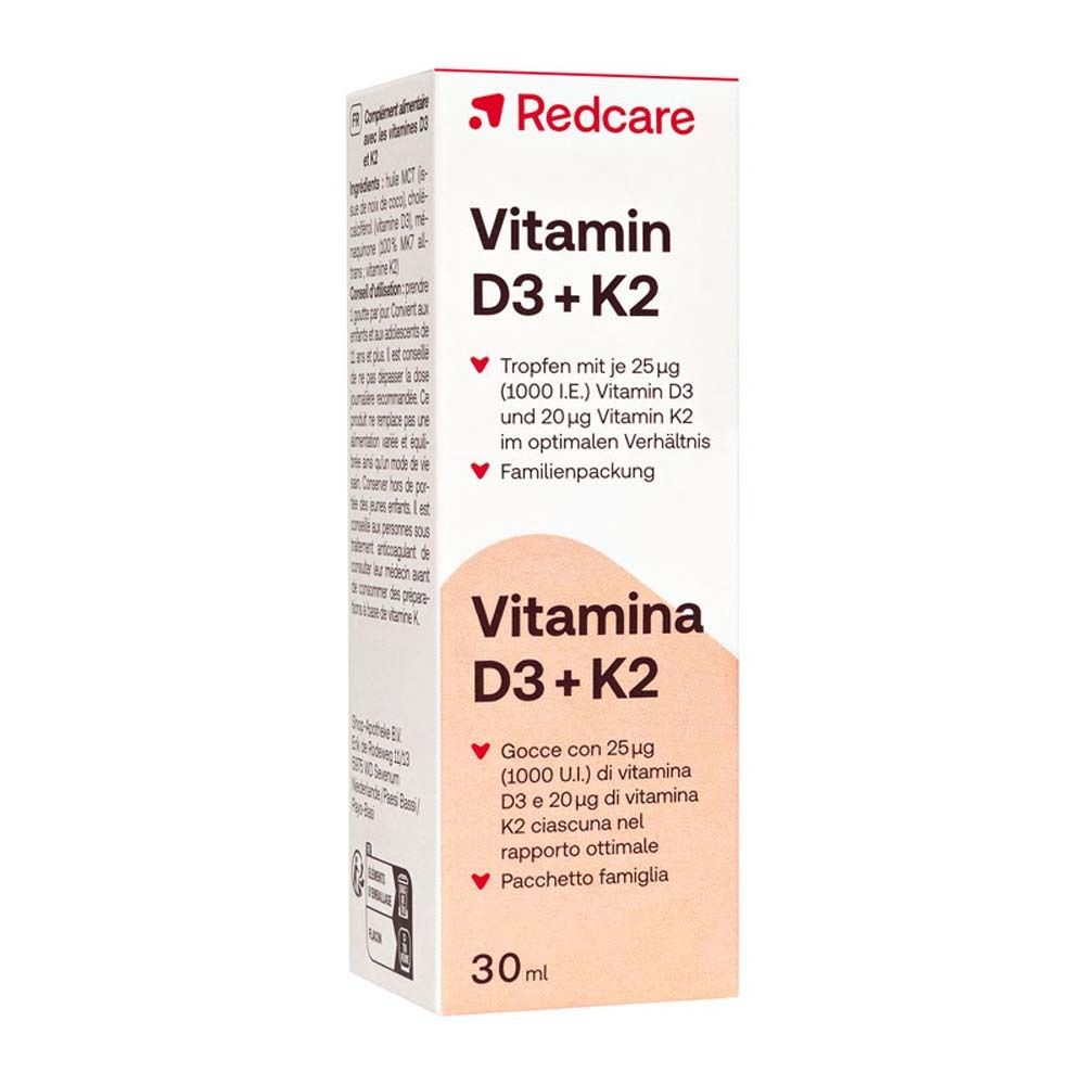 Redcare Vitamine D3 + K2