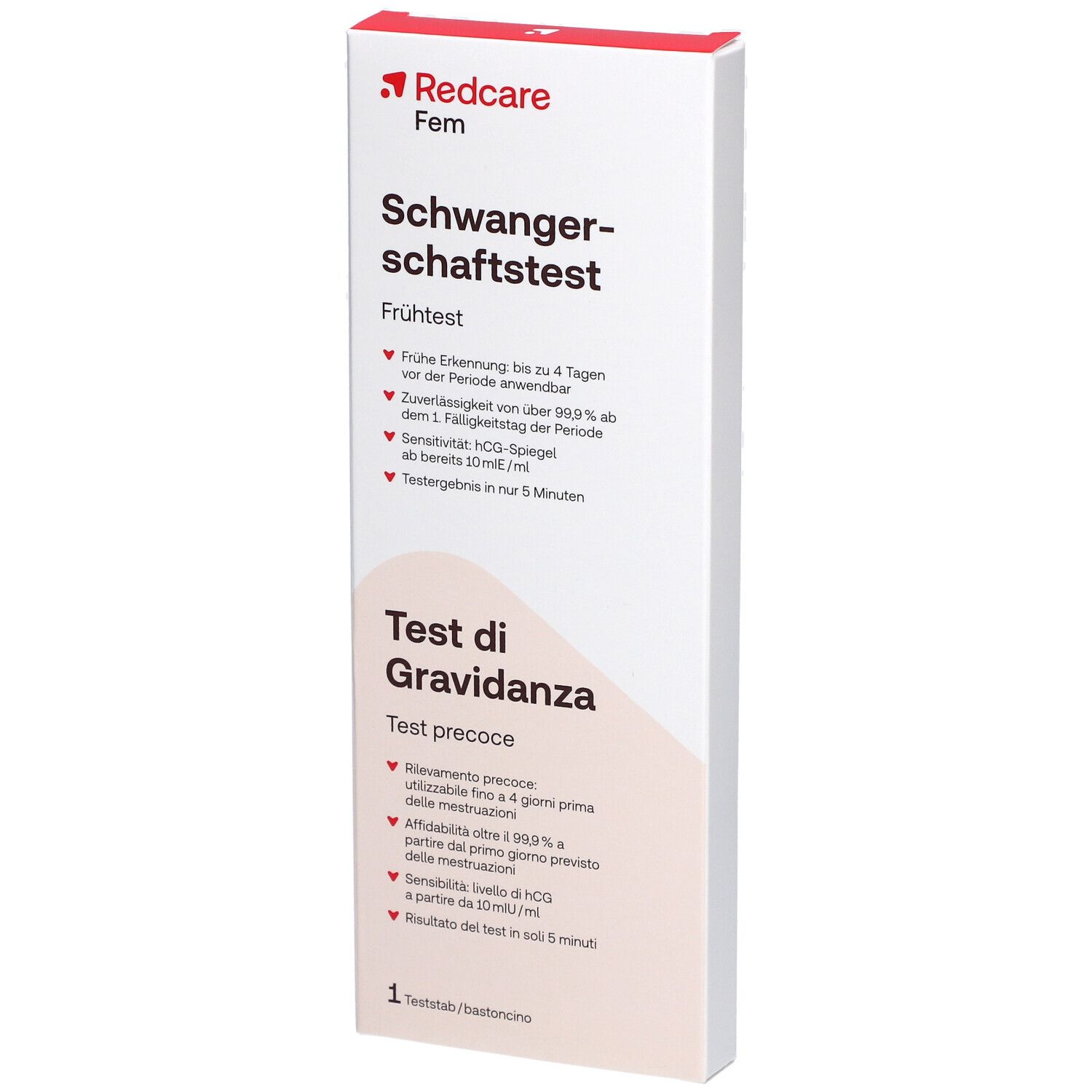Redcare Fem Zwangerschapstest