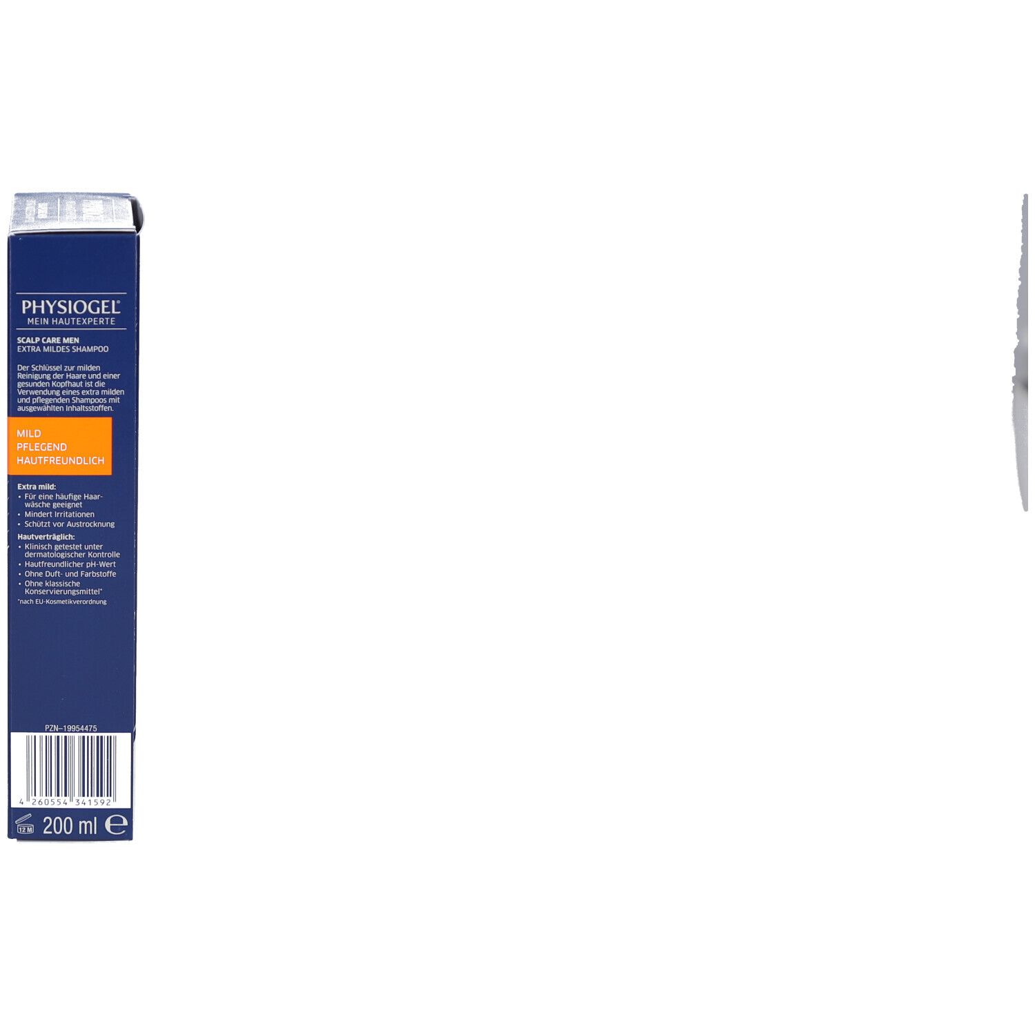 Physiogel Scalp Care Men Extra Milde Shampoo, fles van 200 ml.