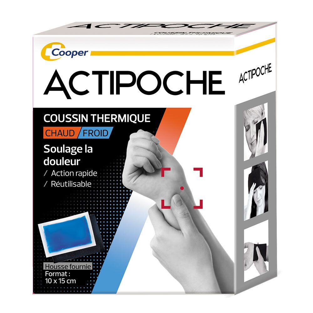 Actipoche Klein warmtekussen 10 x 15 cm