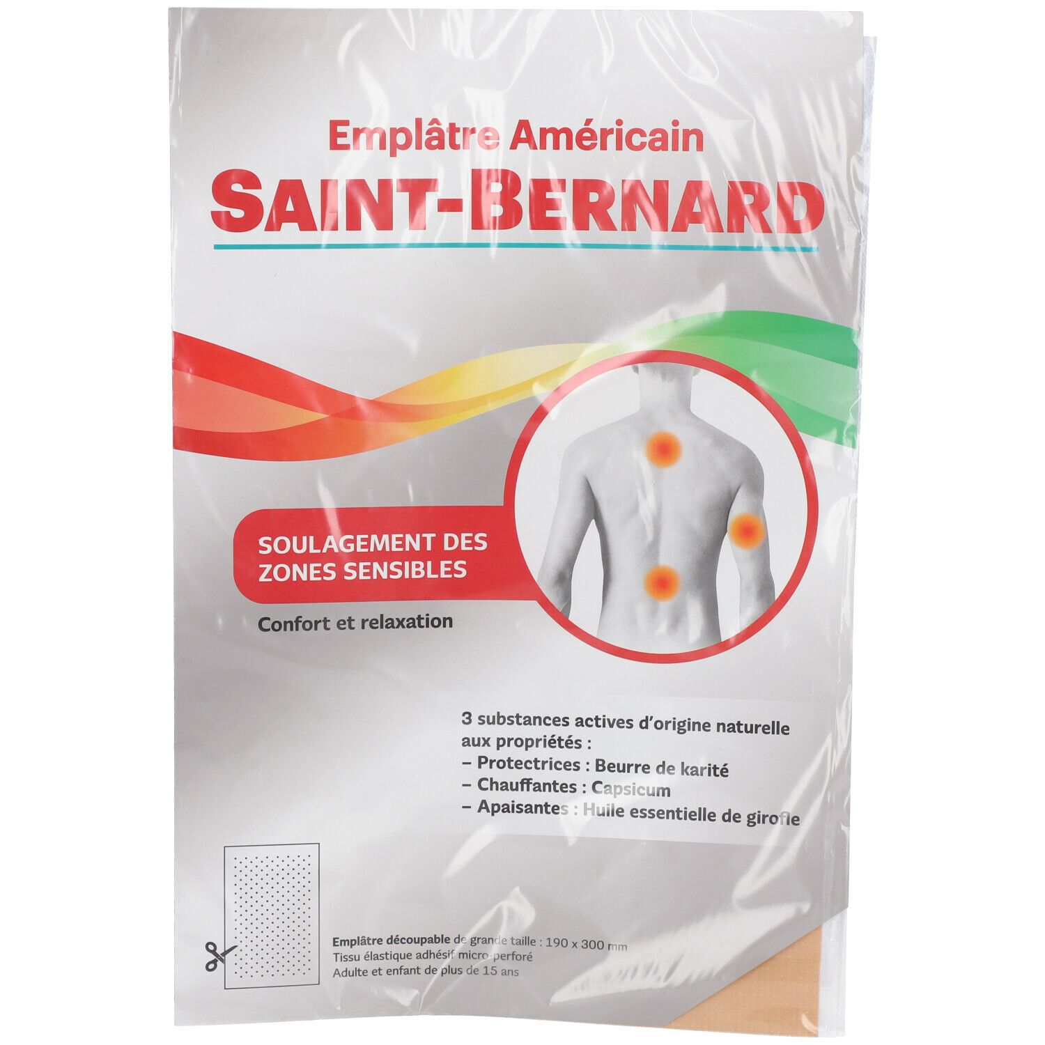 Sint Bernardus Amerikaanse pleister Verwarmingspleister