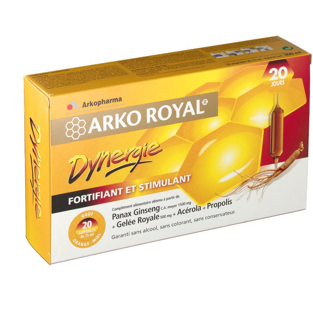 Arkoroyal Gelee Royal Dynergie Amp