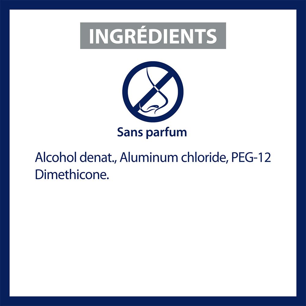 ETIAXIL - Déodorant Détranspirant - Traitement Transpiration Excessive -Pieds et Mains - EXTREME - Peaux Normales - 100 ml
