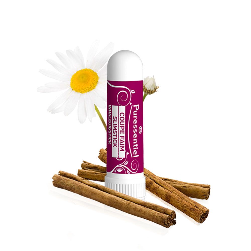 PURESSENTIEL INHALATEUR COUPE FAIM - Inhalateur de poche aux 5 huiles essentielles.  - tub