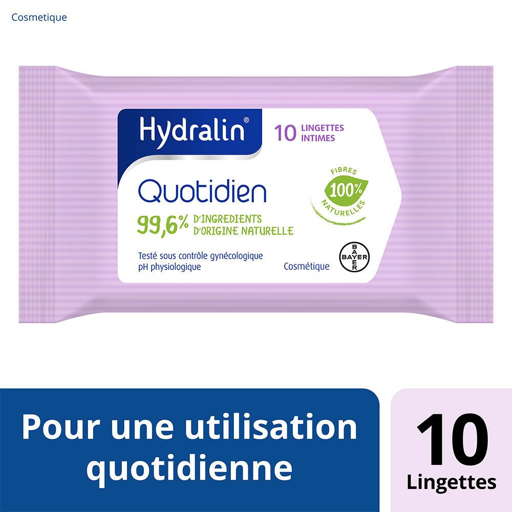 Hydralin® Dagelijkse intieme doekjes