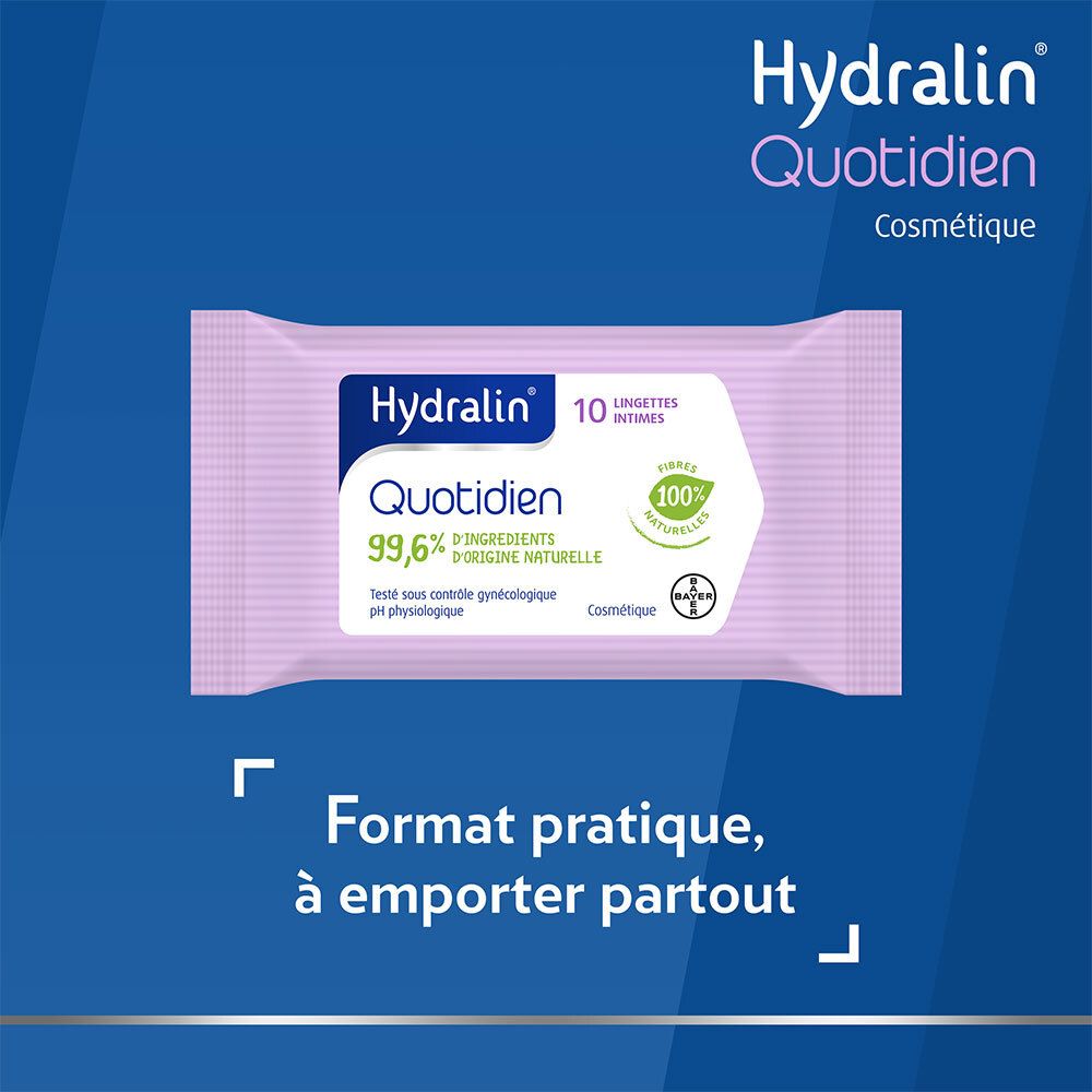 Hydralin® Dagelijkse intieme doekjes