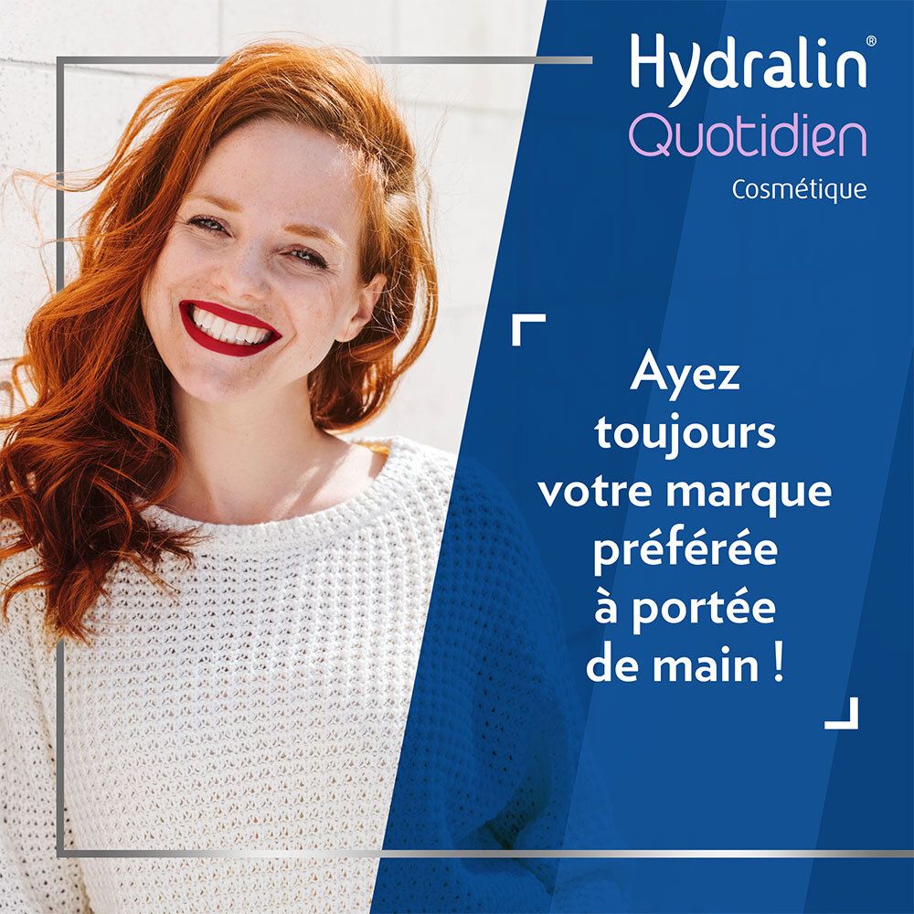 Hydralin® Quotidien lingettes intimes