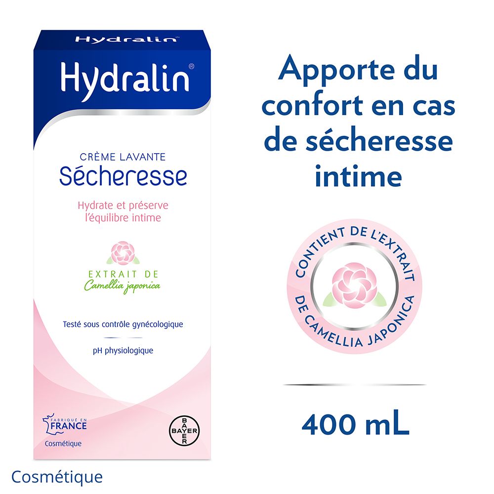 Hydralin Sécheresse Crème Lavante Hydratante