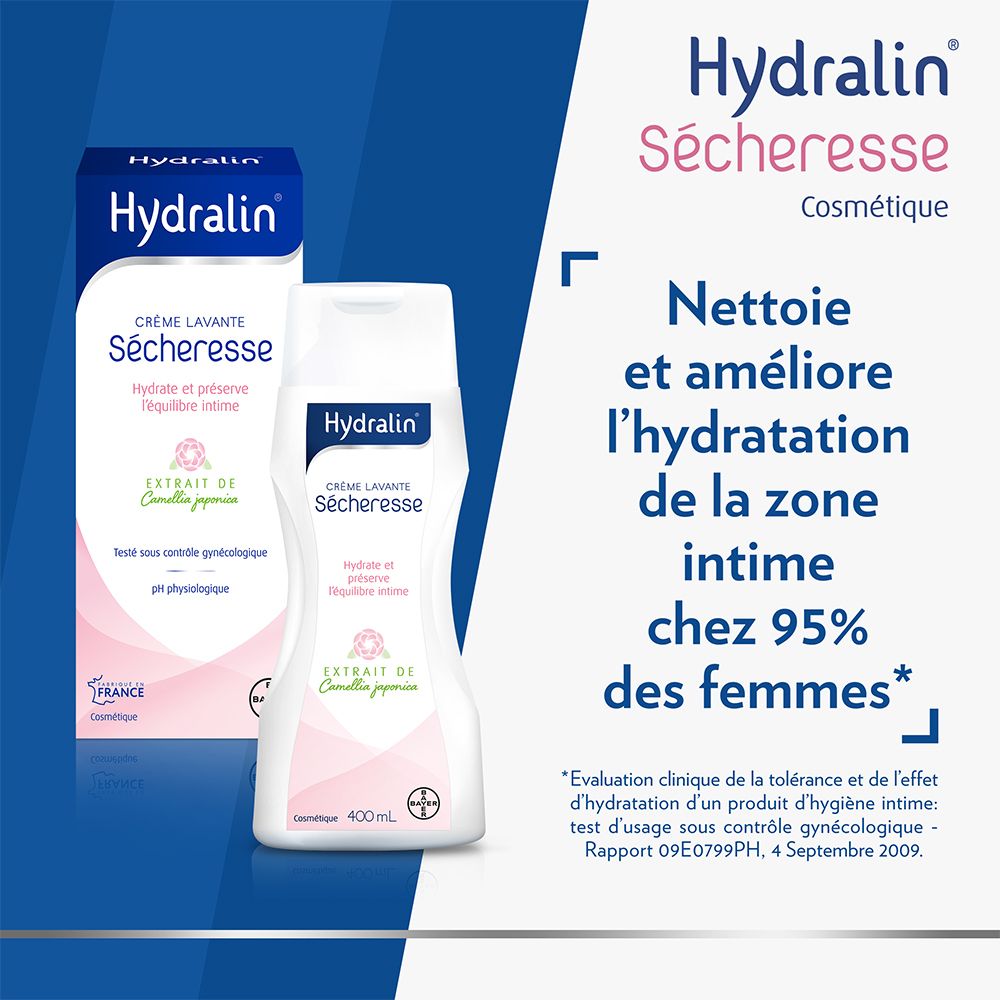 Hydralin Sécheresse Crème Lavante Hydratante