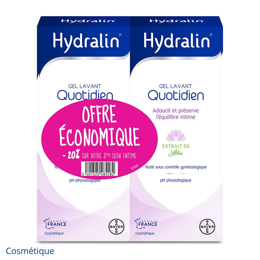 Hydralin® Gel Lavant Quotidien