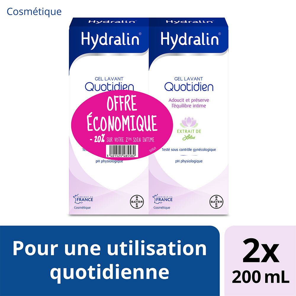 Hydralin® Gel Lavant Quotidien