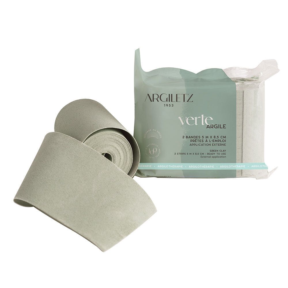 Argiletz Groene Klei Bandages (5 m x 8 cm)