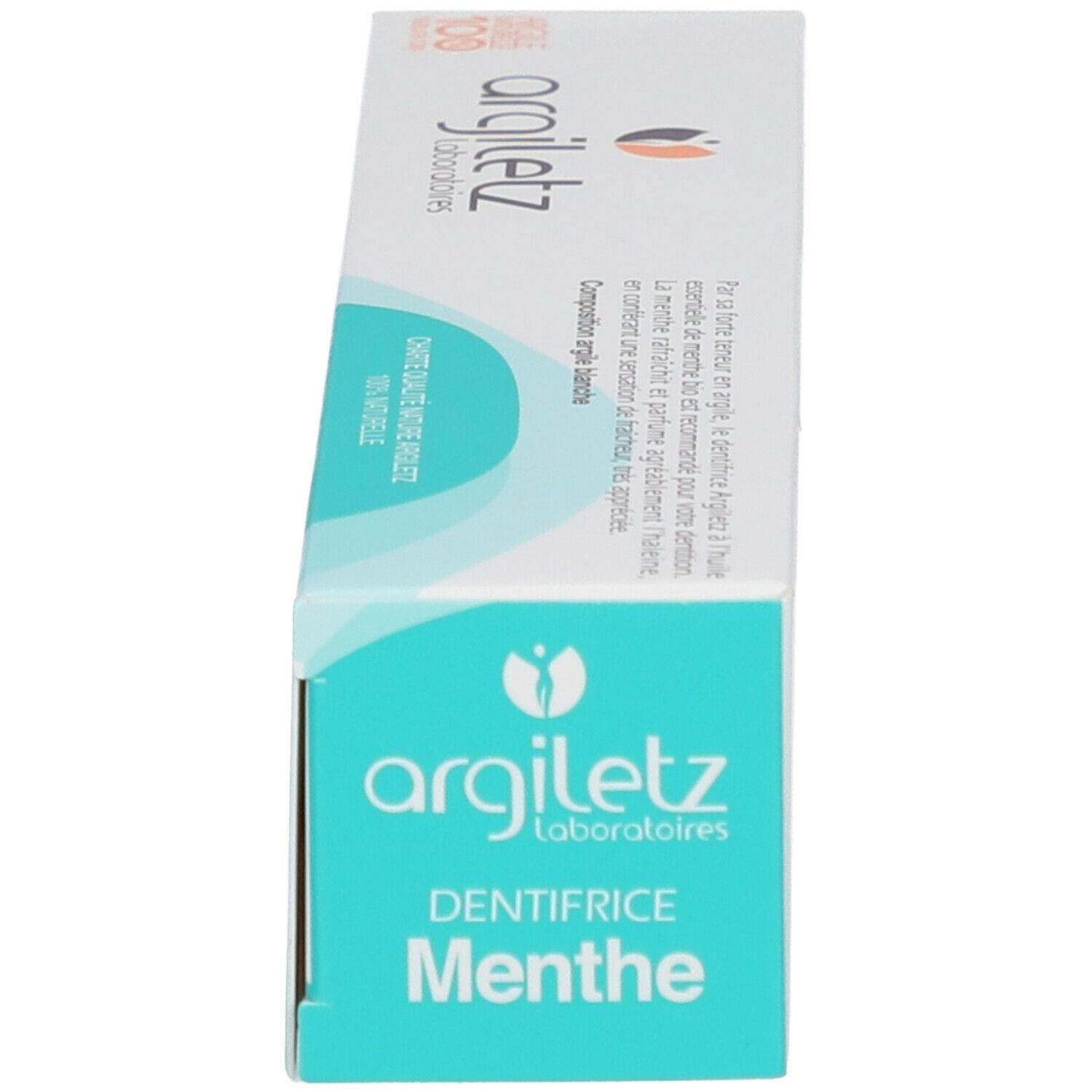 Argiletz Dentifrice menthé bio
