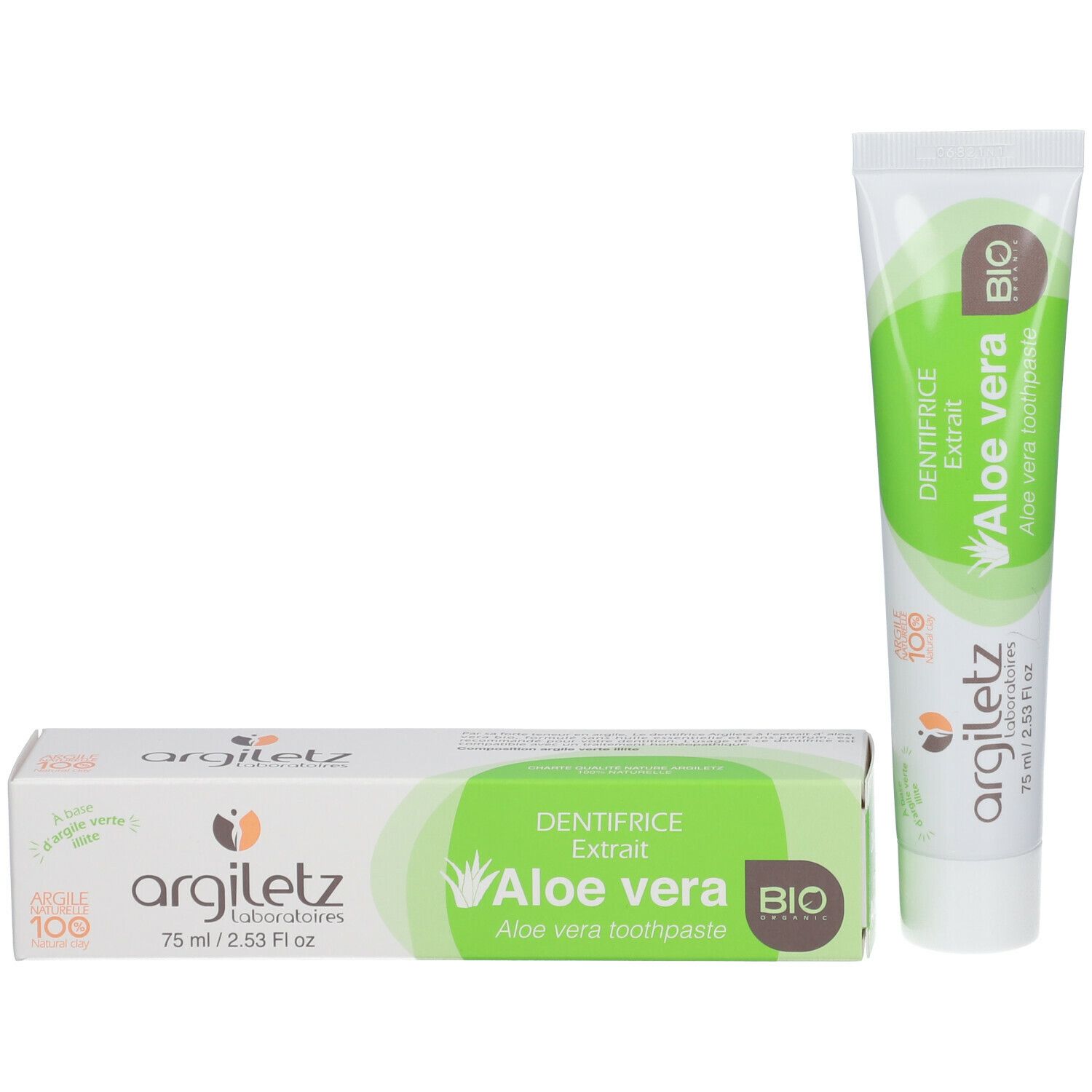 Argiletz Biologische Tandpasta Aloë Vera