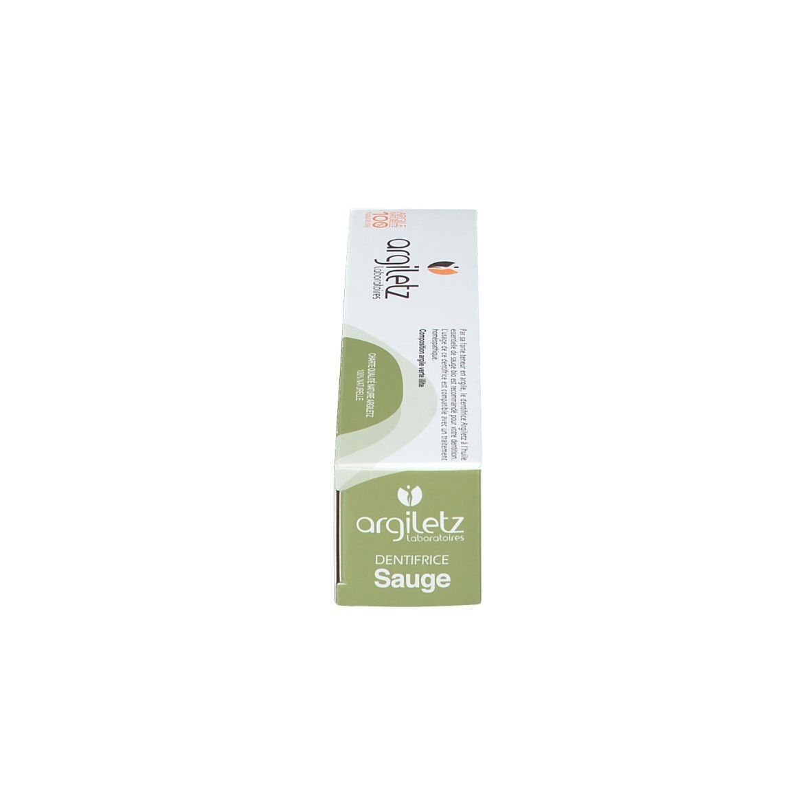 Argiletz Dentifrice sauge bio