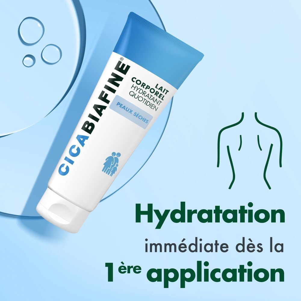 Cicabiafine Lait corporel hydratant quotidien 200 ml