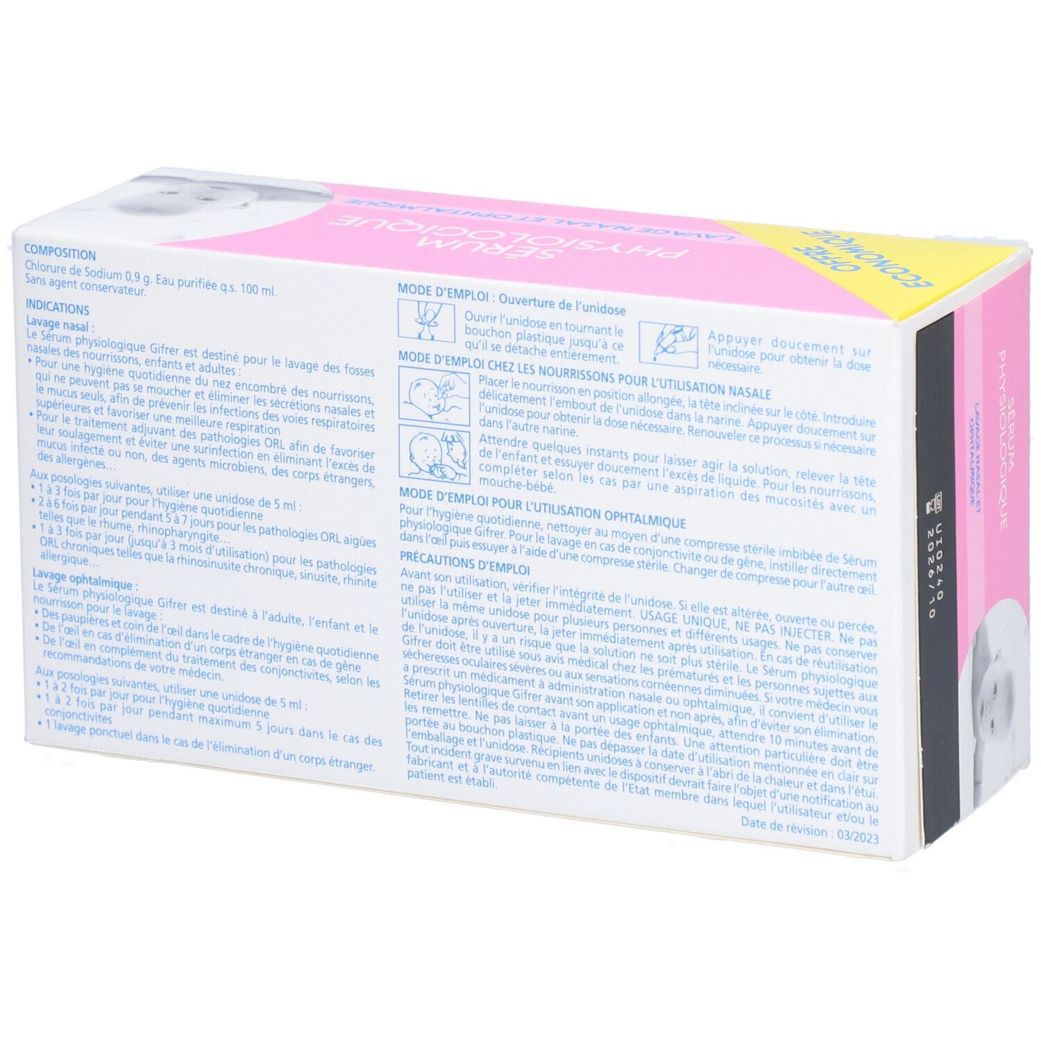 Gifrer Physiologica® zoutoplossing