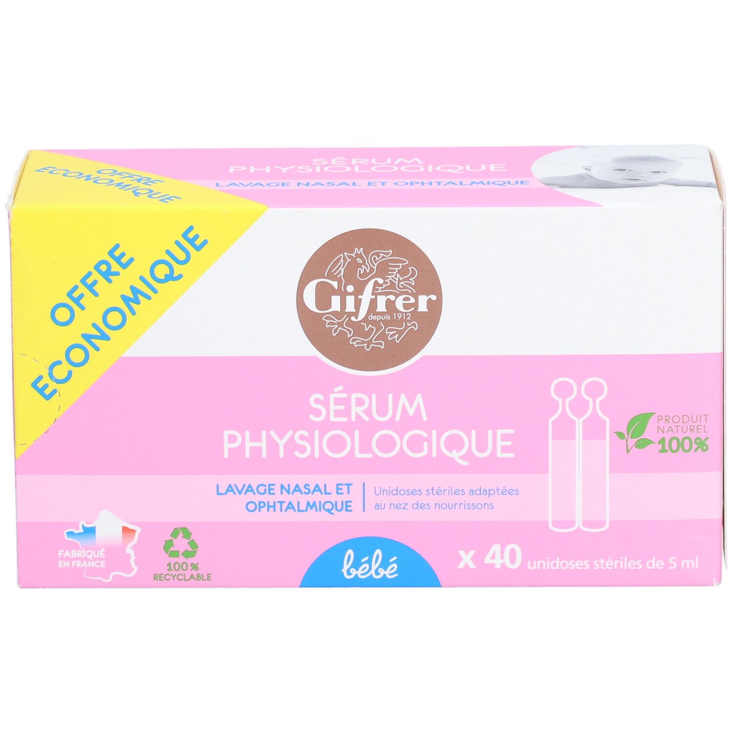 Gifrer Physiologica® zoutoplossing