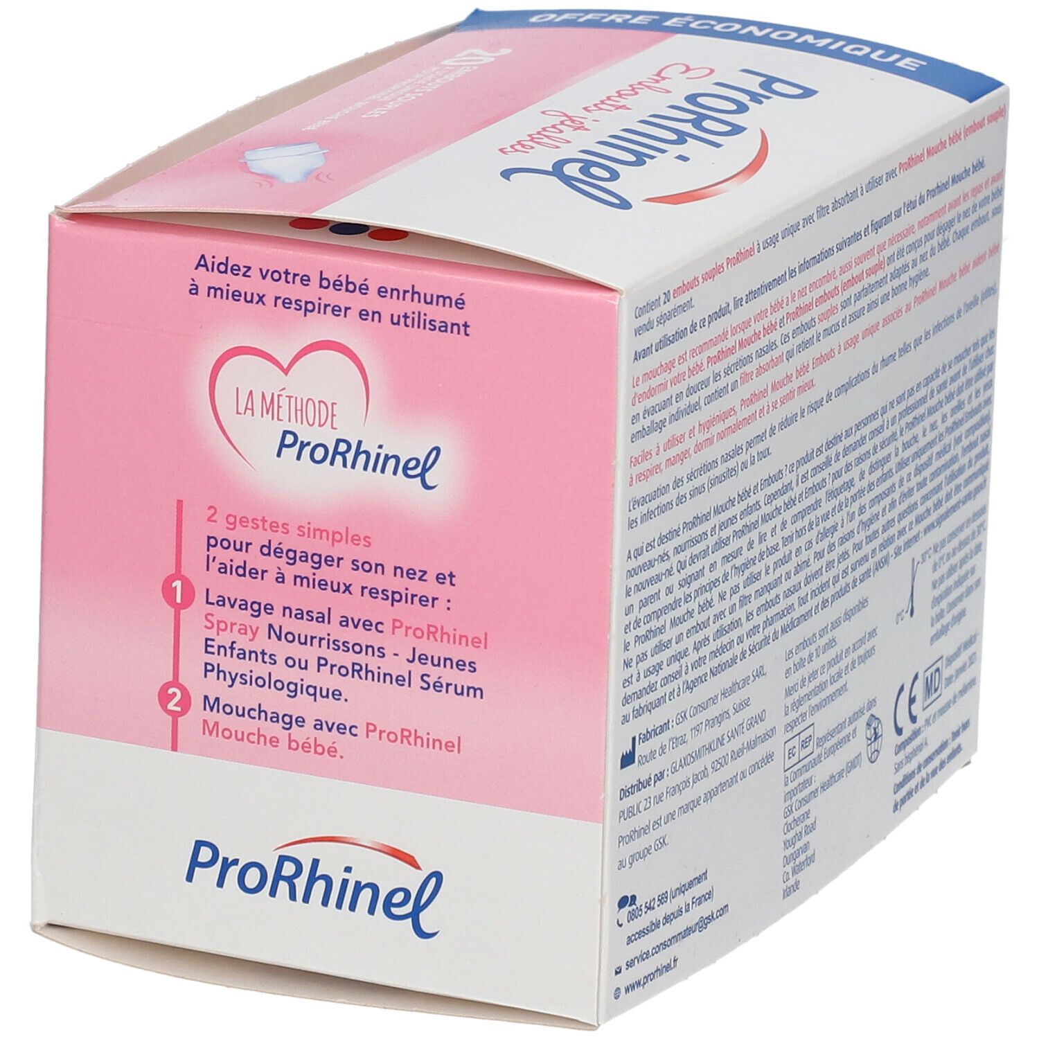 ProRhinel® embouts jetables souples