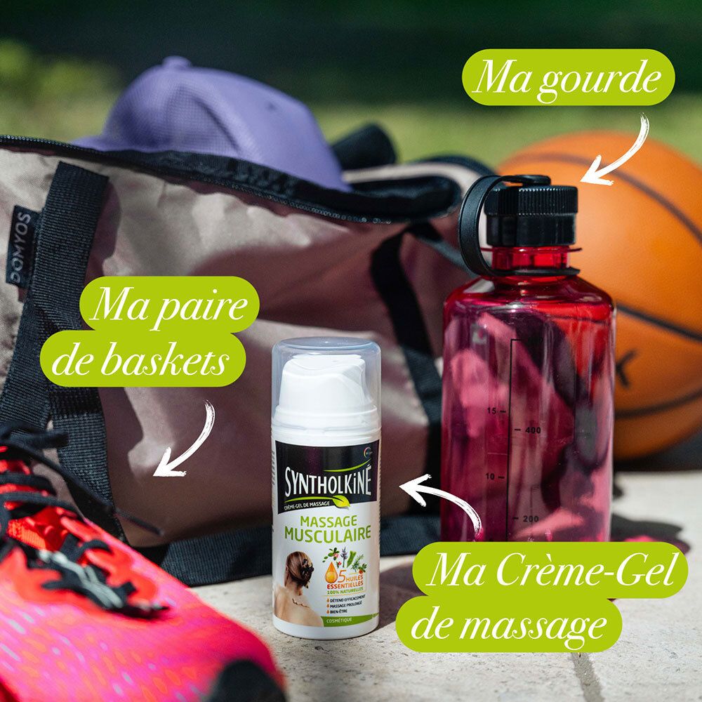 Syntholkiné Gel Crème De Massage Tensions Musculaires