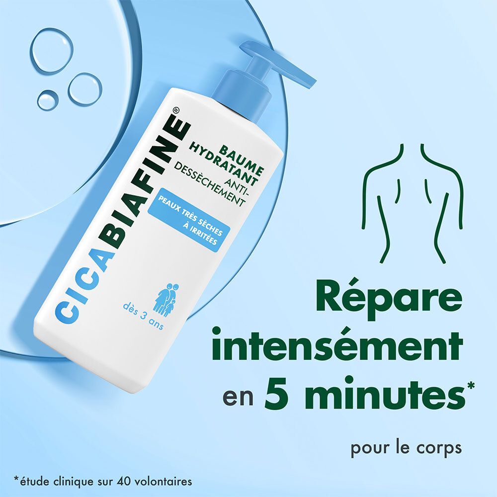 CicaBiafine Baume Hydratant Anti-desséchement 400 ml