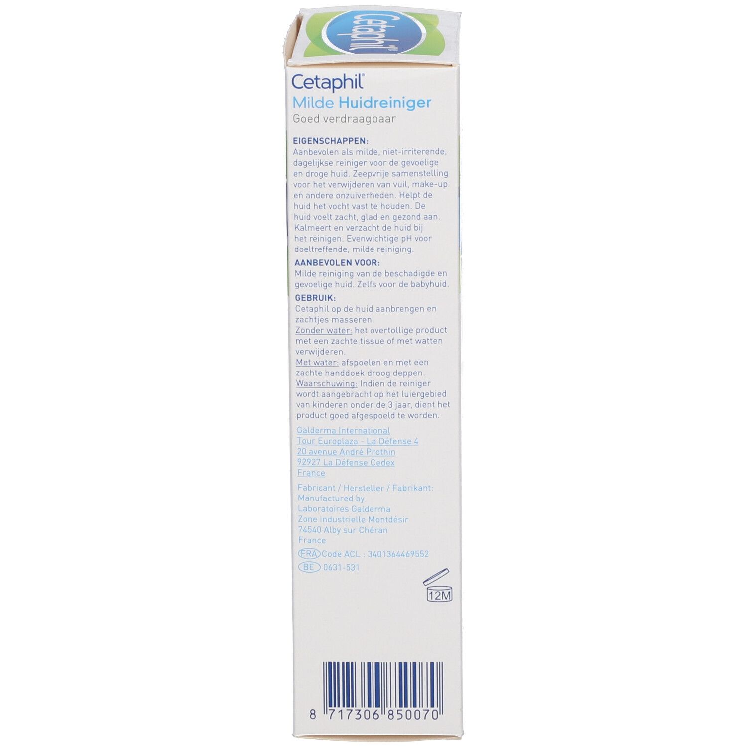Cétaphil Lotion Nettoyante, Lotion Nettoyante Haute Tolérance, Fl 200 Ml