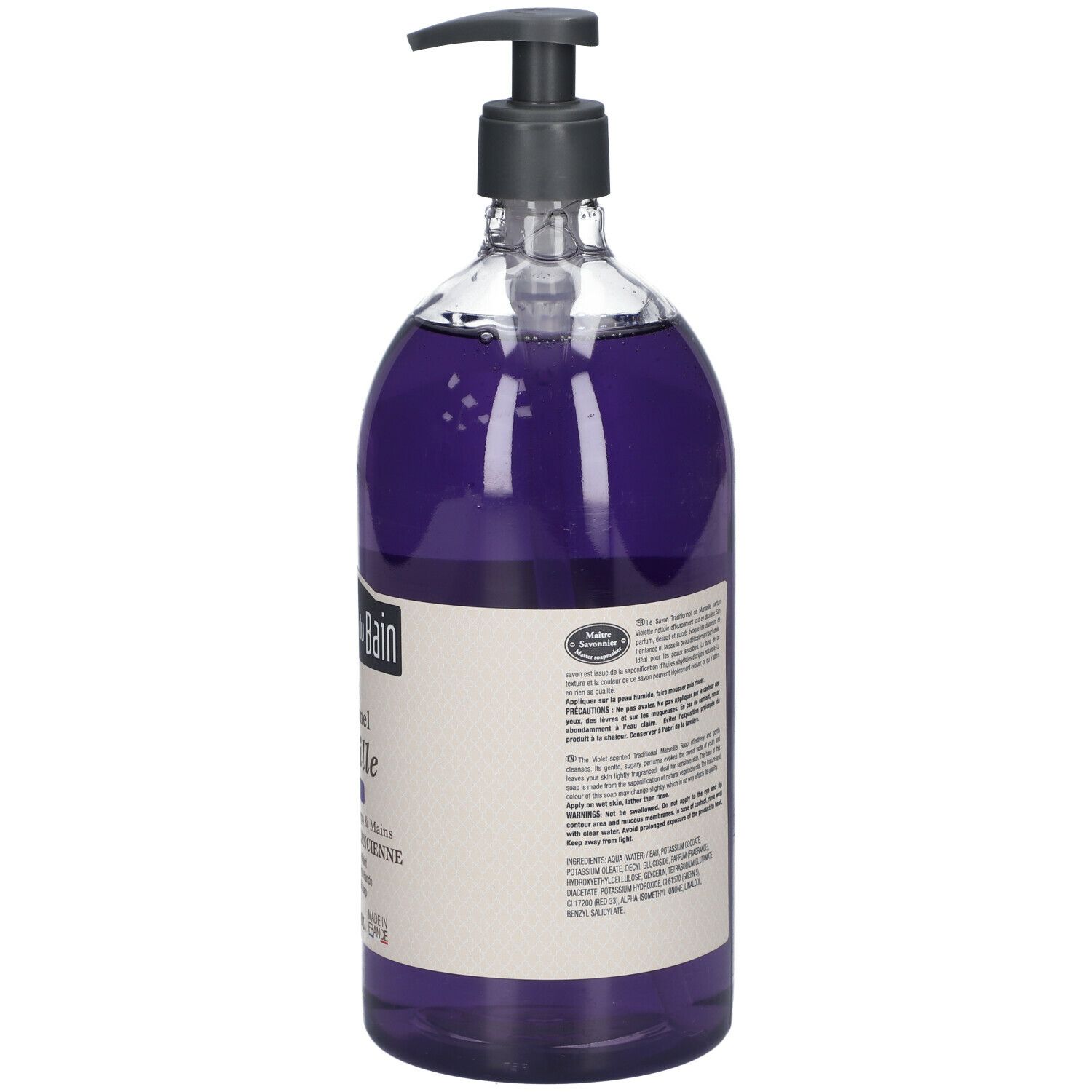 Le Comptoir Du Bain Savon De Marseille Liquide Peaux Sensibles, Savon De Marseille Liquide