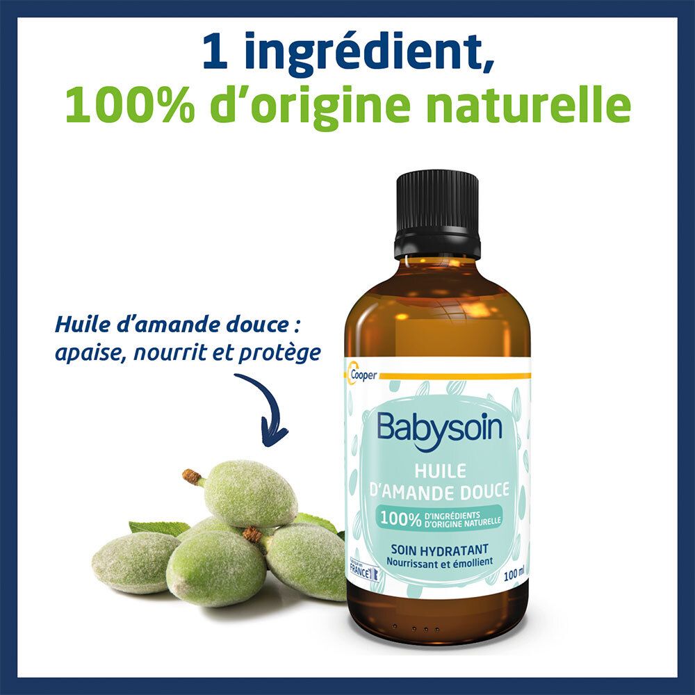 BABYSOIN Huile d'amande douce