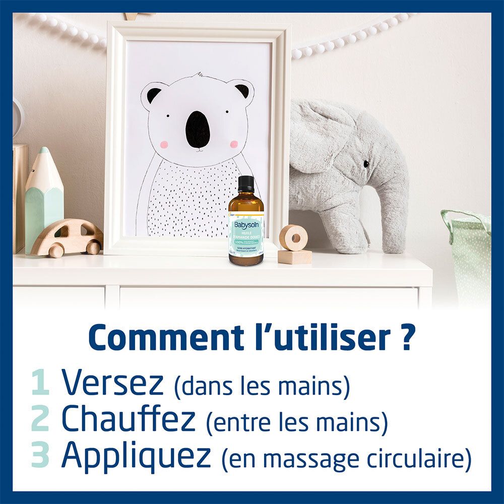 BABYSOIN Huile d'amande douce