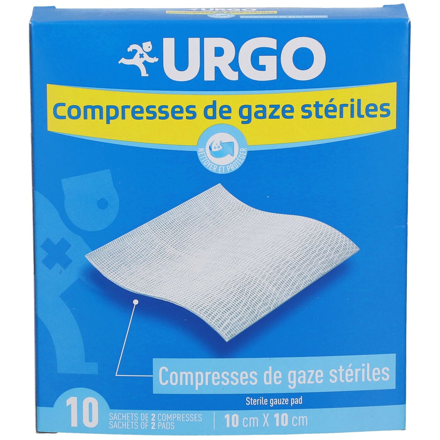 Urgo Compresse Gaze 10cm X 10cm