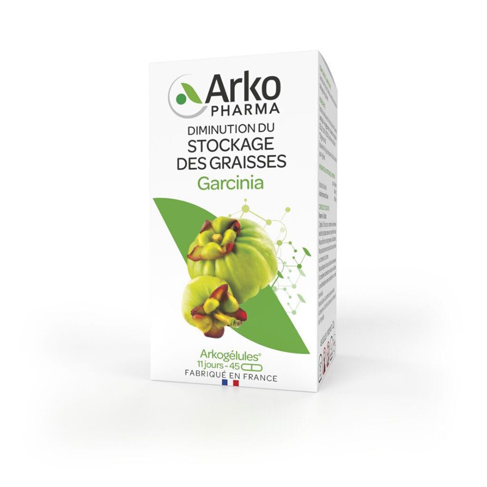 Arkogélules Garcinia, Gélule, Complément Alimentaire à Base De  Garcinia Cambogia, Bt 45