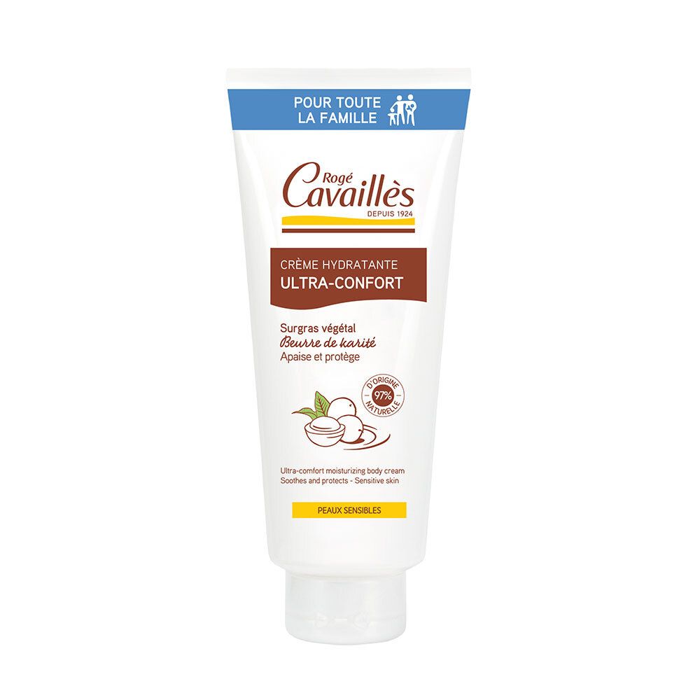 Rogé Cavaillès Nutrissance Crème Hydratante Ultraconfort, Crème Corporelle Hydratante Ultr