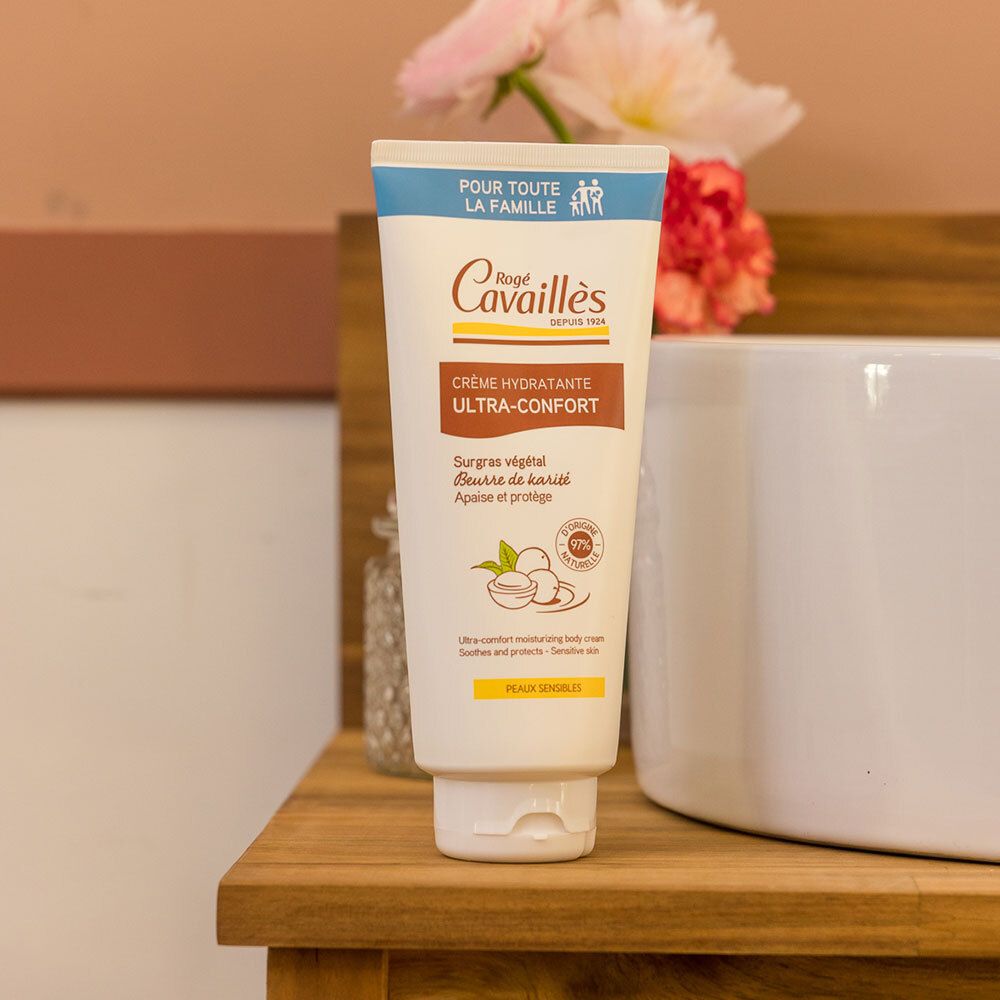Rogé Cavaillès Nutrissance Crème Hydratante Ultraconfort, Crème Corporelle Hydratante Ultr