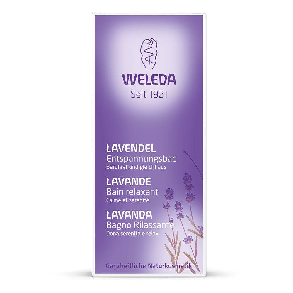 Weleda Bain, Bain Relaxant à La Lavande, Fl 200 Ml