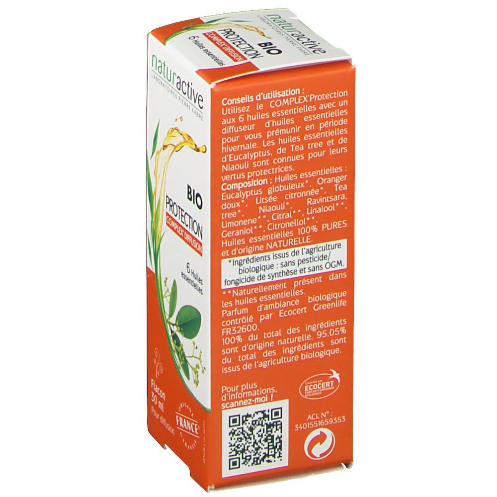 Naturactive BIO Protection Complex Diffusion 6 Huiles essentielles