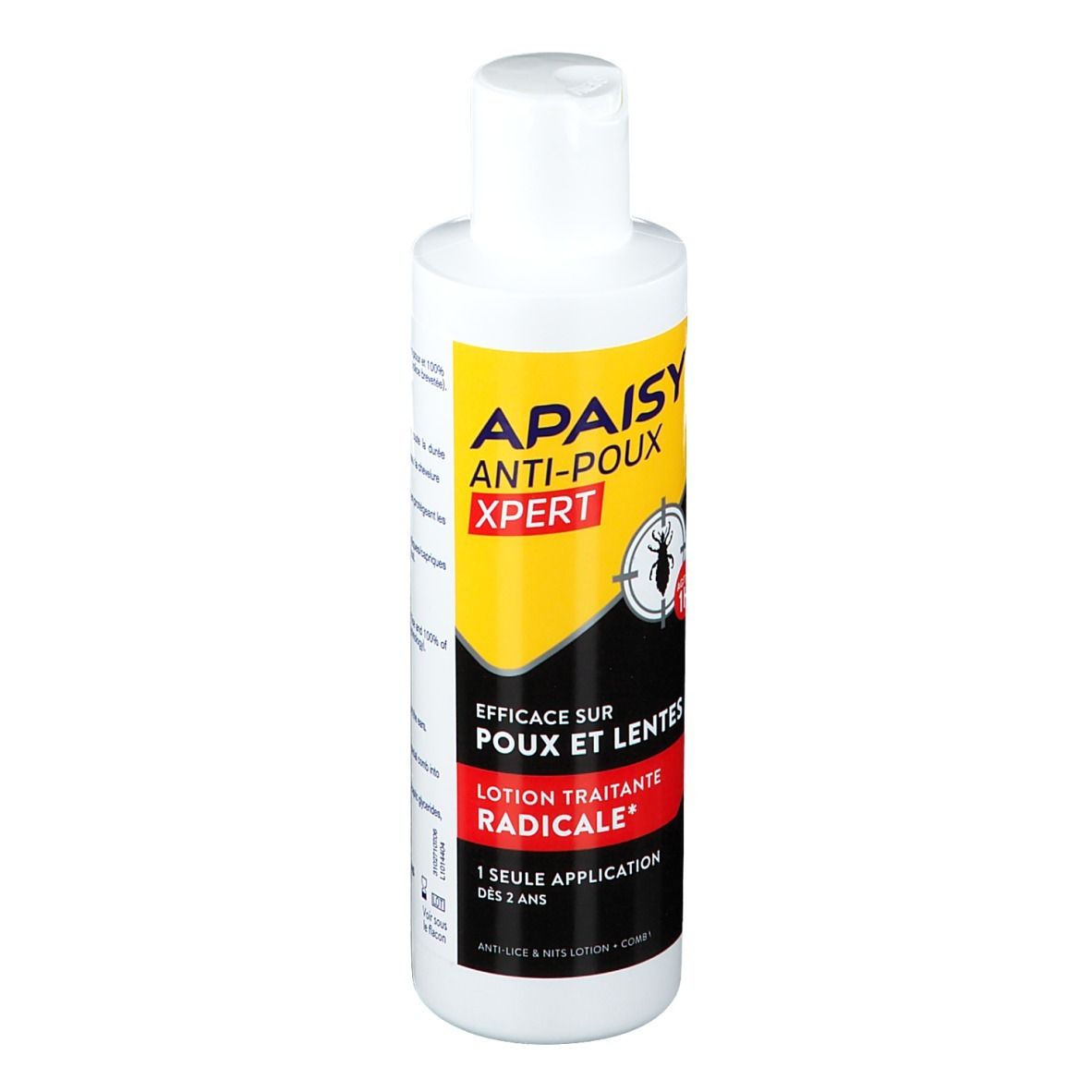 Apaisyl Xpert Poux Et Lentes, Lotion Traitante Antipoux, Antilentes, Fl 200 Ml