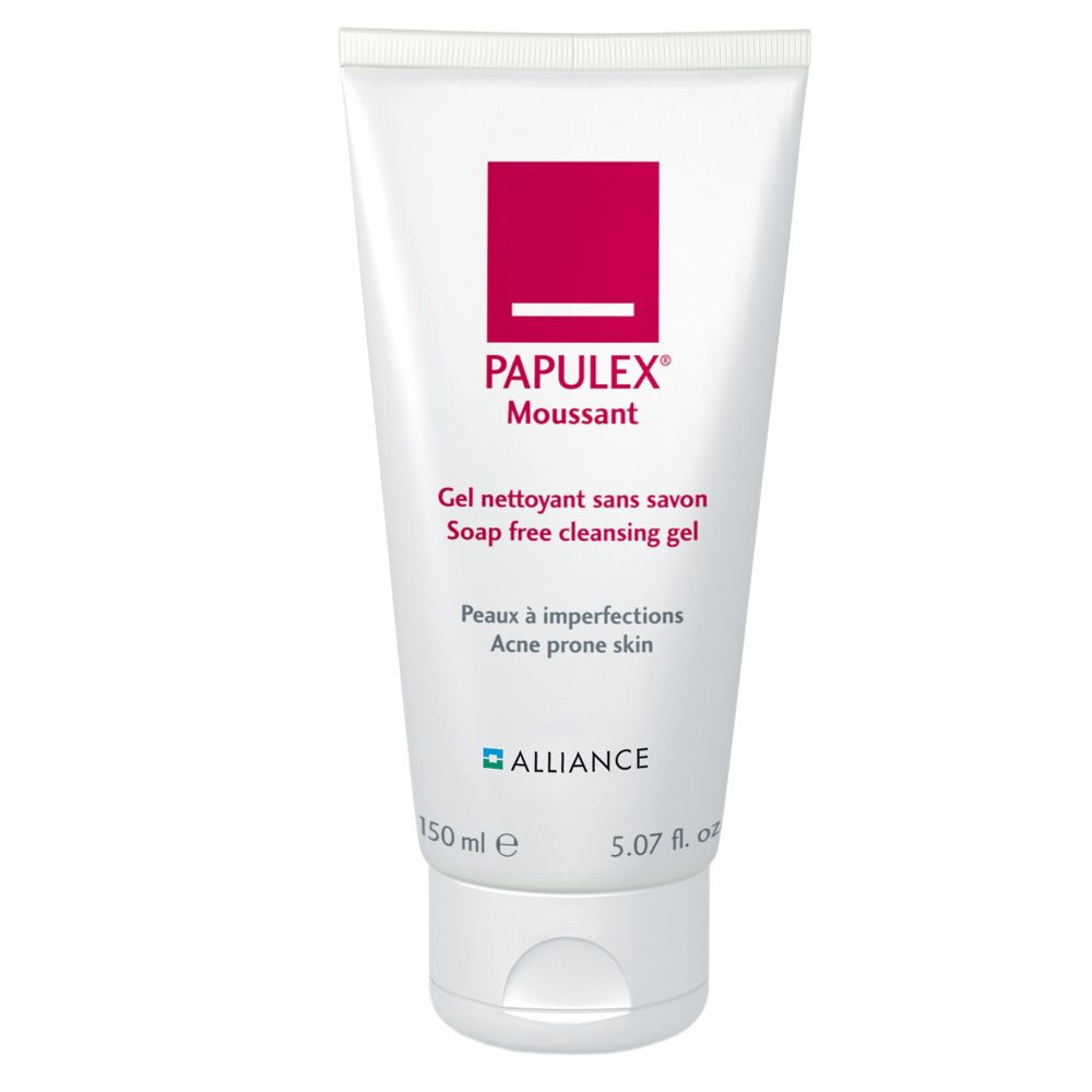 Papulex Gel nettoyant moussant